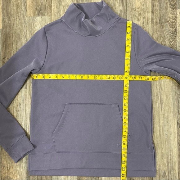 SALE 🛍️ UNDER ARMOUR Fleece lined Mock Neck Mirage Pullover Womens size XS - Picture 8 of 10